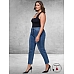 FOX FACTOR Jeans GIGI Monza Blue Mom 